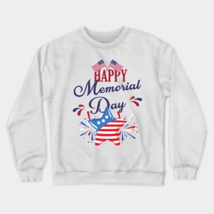 Happy Memorial Day, May 29 Crewneck Sweatshirt